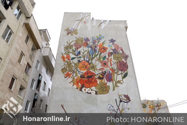اجرای دیوارنگاری و ساماندهی بصری شهر تهران در رویداد بهارستان تهران 1400