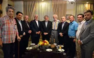 عیادت ظریف و صالحی امیری از جمشید مشایخی
