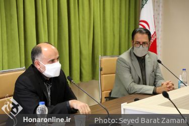 مراسم معرفی محمود شالویی به عنوان «سرپرست معاونت امور هنری»
