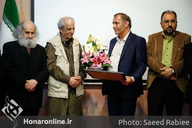 بزرگداشت منوچهر معتبر در هنرستان هنرهای زیبای تهران