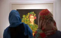 افتتاحیه نمایشگاه لادن بروجردی در گالری هما