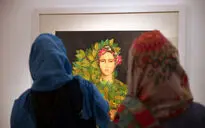 افتتاحیه نمایشگاه لادن بروجردی در گالری هما
