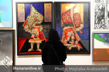نمایشگاه "هفت نگاه" در فرهنگسرای نیاوران2
