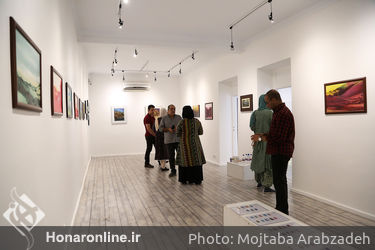 نمایشگاه نقاشی مرتضی نبی‌پور در گالری هپتا