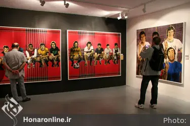 نمایشگاه چاپ علی آل حسینی در شهرکتاب فرشته