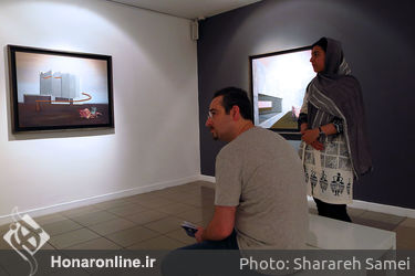 نمایشگاه نقاشی های سارای قاضی اسدالهی در گالری ویستا