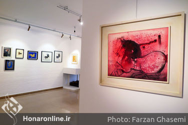  نمایشگاه آثار ناصر اویسی در گالری آتبین