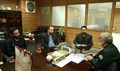 مدیرعامل باغ کتاب و موزه انقلاب و دفاع مقدس دیدار کردند
