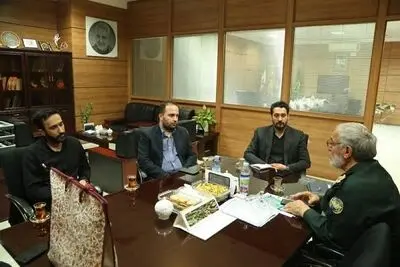مدیرعامل باغ کتاب و موزه انقلاب و دفاع مقدس دیدار کردند
