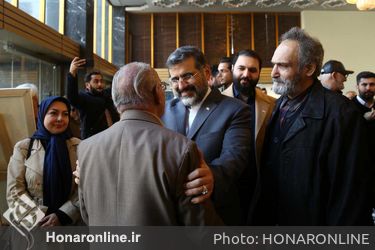 حضور اهالی فرهنگ و هنرمندان پای صندوق رای تالار وحدت