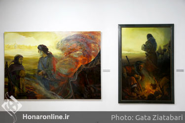  نمایشگاه نقاشی و مجسمه‌های عبدالحمید قدیریان در فرهنگسرای نیاوران
