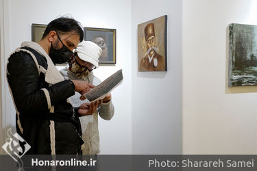 نمایشگاه گروهی نقاشی با عنوان «لطفی: تقاطع مشاهیر» در گالری گویه ‎‎