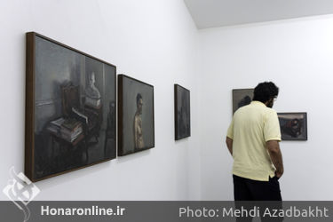 نمایشگاه نقاشی رسول اکبرلو در گالری اُ