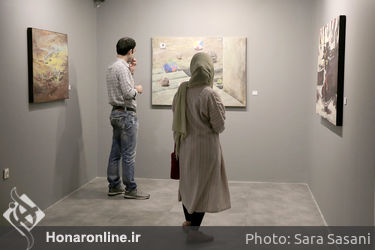 نمایشگاه نقاشی مرضیه قاسم‌پور در گالری الهه