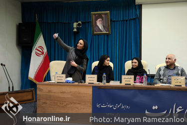 نشست خبری سریال "بانوی عمارت" در سالن همایش‌های بین‌المللی صداوسیما