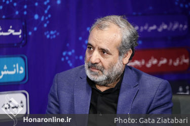 حضور علی مرادخانی در یازدهمین نمایشگاه بین‌المللی رسانه‌های دیجیتال 