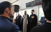 مراسم عزاداری اباعبدالله الحسین (ع) در معاونت امور هنری وزارت ارشاد
