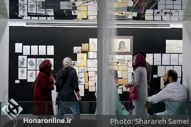 افتتاحیه نمایشگاه گروهی با عنوان "از کجا به کجا" در گالری ثالث
