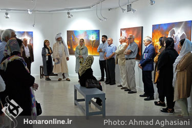 نمایشگاه نقاشی الیکا کشاورز در گالری نگر