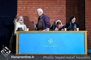 فیلم‌های هنرمندان تجسمی به روایت خسرو سینایی در خانه هنرمندان ایران