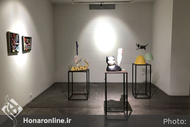 نمایشگاه انفرادی حجم بیژن نعمتی شریف در گالری شیرین