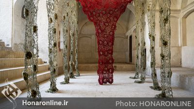 دهمین سالانه هنر معاصر پرسبوک در خانه صاحب شهر کاشان