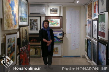 صد اثر صد هنرمند در گالری گلستان