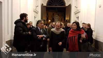 نمايشگاه بيژن بصيری در موزه هنرهای معاصر شهر پالرمو  ايتاليا 