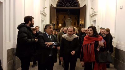 نمايشگاه بيژن بصيری در موزه هنرهای معاصر شهر پالرمو  ايتاليا 