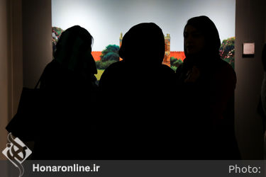 افتتاحیه نمایشگاه نقاشی های قاسم محمدی در گالری ایوان