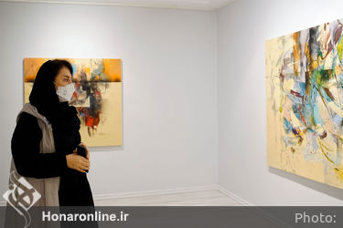 نمایشگاه نقاشی های «عبدالحمید پازکی» با عنوان «لایه های پنهان» در گالری ساربان