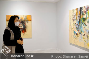 نمایشگاه نقاشی های «عبدالحمید پازکی» با عنوان «لایه های پنهان» در گالری ساربان