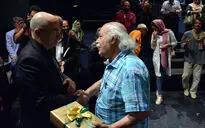بازدید علی مرادخانی از نمایش 