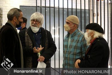 نمایشگاه نقاشی های سعید محجوبی در خانه کتاب پیدایش