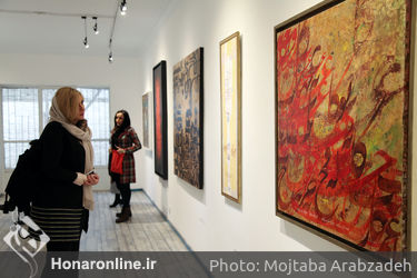 نمایشگاه "بهاریه" آثار نقاشی‌خط پیشکسوتان در گالری هپتا‎