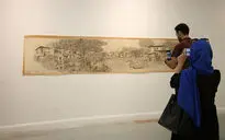 نمایشگاه نقاشی‌های محمد ناصری‌پور در گالری خانه هنرمندان