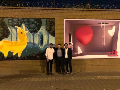 The Urban Art Begins to Build Bridge Between Iran, Italy