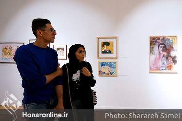 افتتاحیه نمایشگاه گروهی نقاشی انجمن نقاشان ایران در خانه هنرمندان 