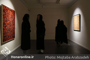 نمایشگاه نقاشی اکبر میخک در گالری فرمانفرما