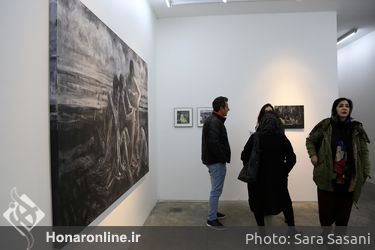 نمایشگاه آثار مجید فتحی در گالری آب انبار