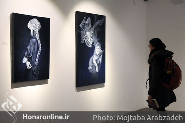 نمایشگاه نقاشی‌های محمد طباطبایی در گالری شیرین