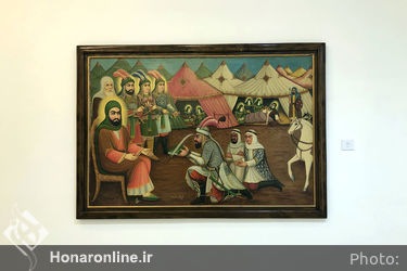 نمایشگاه "نقاشى قهوه‌خانه" در گالری مهرسان