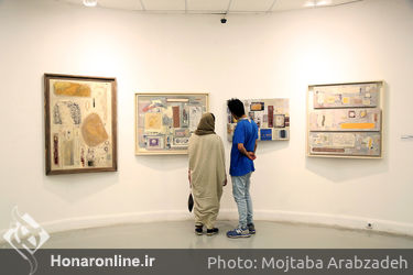  نهمین کارنمای پژوهشی انجمن هنرمندان نقاش ایران در خانه هنرمندان