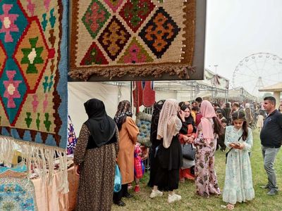 نمایش صنایع‌ دستی ایران در حلبچه عراق با حضور ۸۵ غرفه