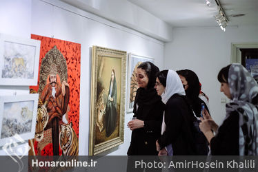 نمایشگاه گروه با عنوان «ببر» در گالری شکوه
