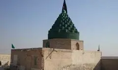 تخریب گنبد حرم امامزاده حمزه (ع) ماهشهر به دلیل اجرای طرح توسعه | فیلم 