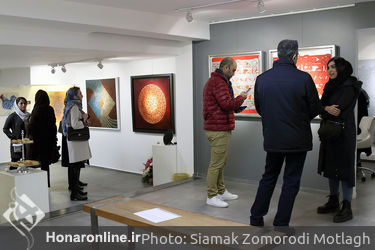 نمایشگاه گروهی نقاشی‌خط در گالری مژده
