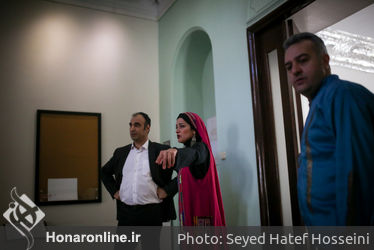 پشت صحنه ضبط کلیپ نوروزی ارکستر سازهای ملی ایران