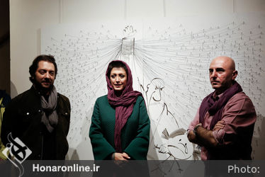 رونمایی از اثر بزرگمهر حسین پور در گالری آس