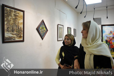 نمایشگاه نقاشی سانلی مرادی درگالری شیث